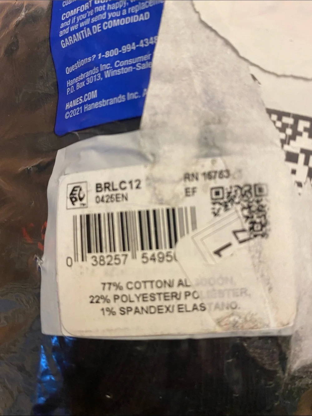 HANES Boy’s Cushion Crew Socks Bundle Size 4 1/2-8 1/2